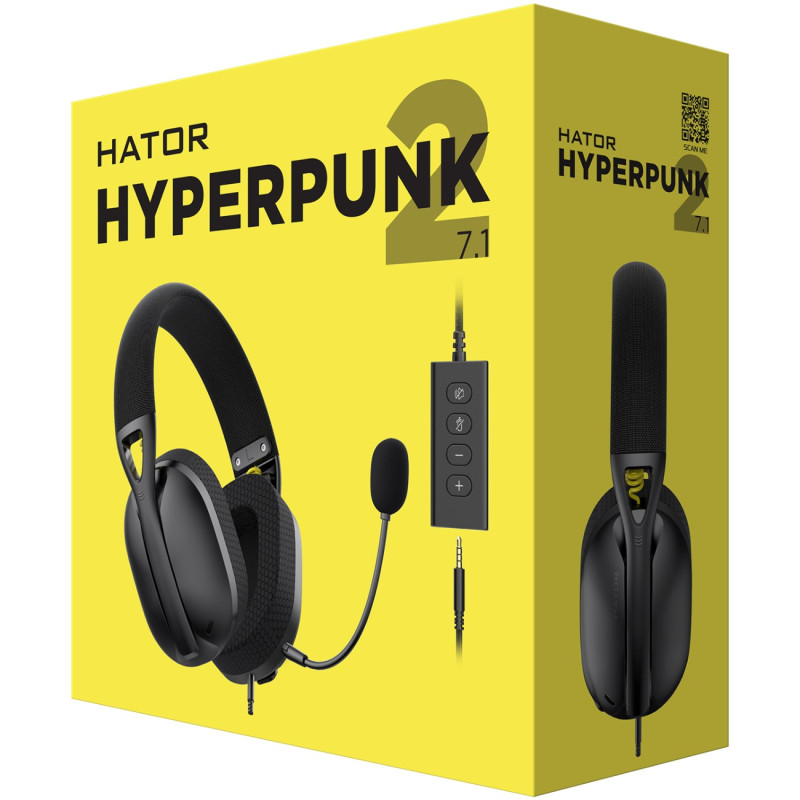 Ігрова гарнітура Hator Hyperpunk 2 USB 7.1