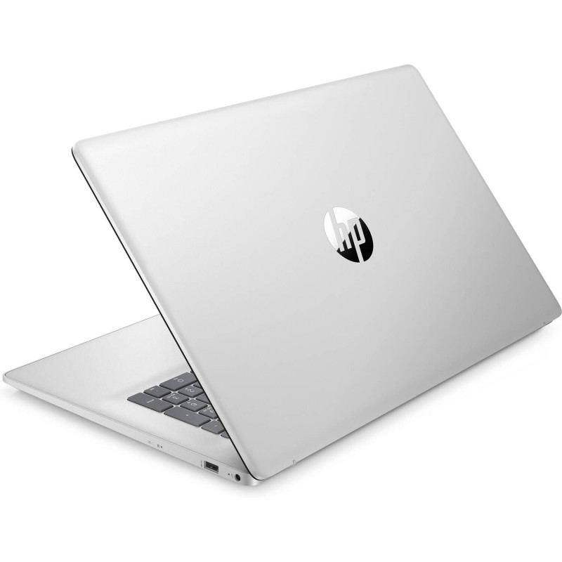 Ноутбук HP 17-cn3041ua 17.3" FHD IPS, 300n/N200 (3.7)/8Gb/SSD512Gb/Intel UHD/DOS/Сріблястий (C9RL0EA)
