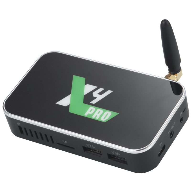 TV Медіаплеєр Ugoos X4 PRO 4/32Gb/Amlogic S905X4/Android 11/WiFi/BT/Miracast/AV/IR RC/змінна антена