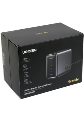 Зарядний пристрій 5xUSB 300W Nexode (5хUSB-C) CD333 Ugreen