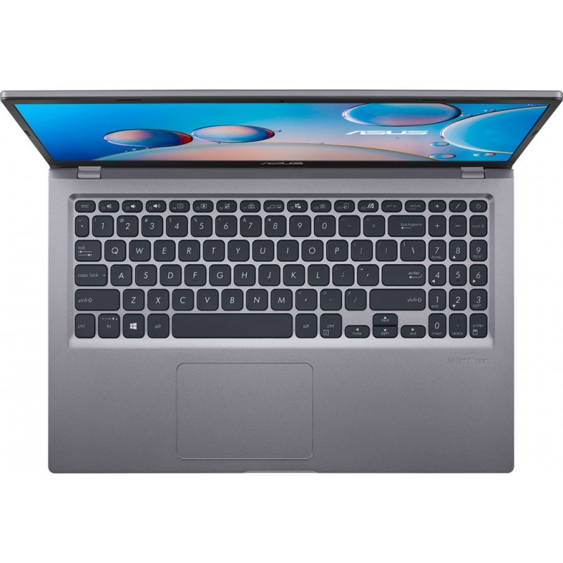 Ноутбук ASUS Vivobook 15.6"FHD IPS/i5-1035G1/8/512SSD/Int/W11H/Gray (наклейки укр) (X515JA-BQ2104W)