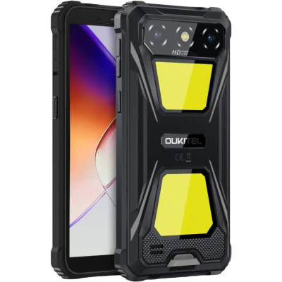 Смартфон Oukitel G5 6" HD+ /4GB/256GB T310 /6300mAh /Ліхтар/13+5Мп/ IP69K/Black Смартфон Oukitel G5 6" HD+ /4GB/256GB T310 /6300mAh /Ліхтар/13+5Мп/ IP69K/Black