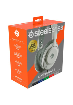 Ігрова гарнітура SteelSeries Arctis Nova 1 White MultiPlatform