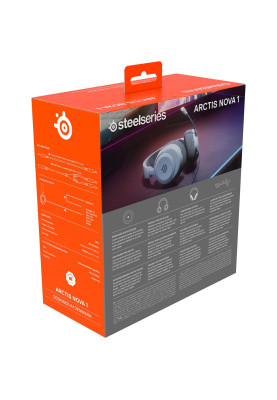 Ігрова гарнітура SteelSeries Arctis Nova 1 White MultiPlatform