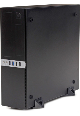 Корпус Casecom S-503 400W-80mm 2xUSB3.0+2xUSB2.0 SFF mATX, Black