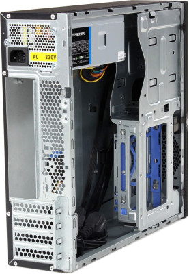 Корпус Casecom S-503 400W-80mm 2xUSB3.0+2xUSB2.0 SFF mATX, Black