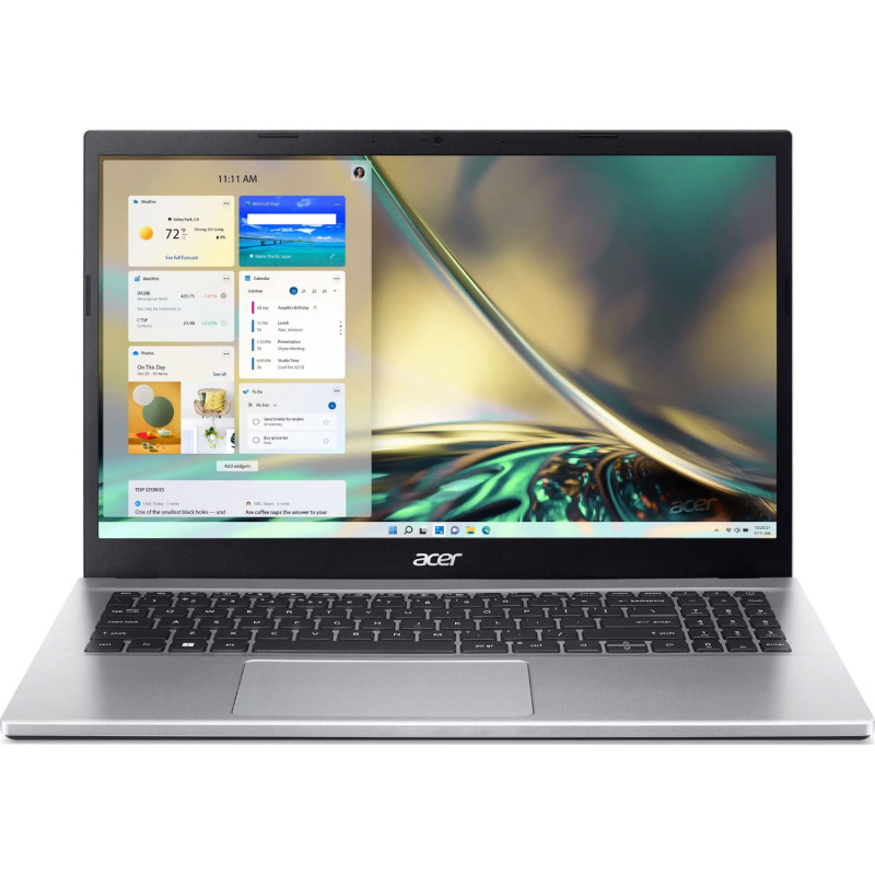 Ноутбук Acer Aspire 3 15.6"FHD IPS/i3-1215U/8/512SSD/Int/DOS/Pure Silver (NX.K6SEU.01T)