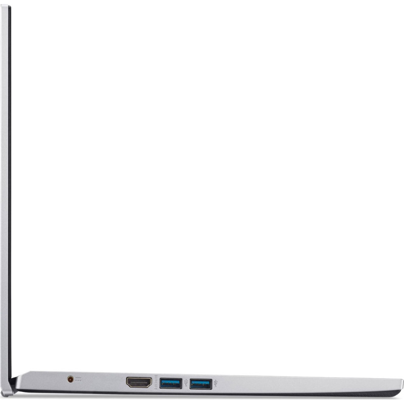 Ноутбук Acer Aspire 3 15.6"FHD IPS/i3-1215U/8/512SSD/Int/DOS/Pure Silver (NX.K6SEU.01T)
