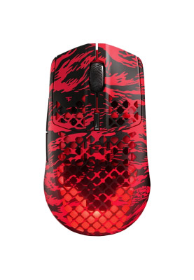 Мишка SteelSeries Aerox 3 Wireless, RGB, 18000dpi., 6кн., Faze Clan Edition