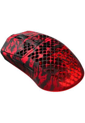 Мишка SteelSeries Aerox 3 Wireless, RGB, 18000dpi., 6кн., Faze Clan Edition