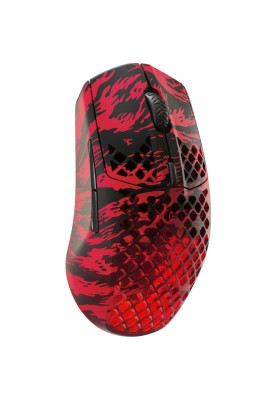 Мишка SteelSeries Aerox 3 Wireless, RGB, 18000dpi., 6кн., Faze Clan Edition