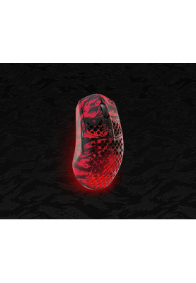 Мишка SteelSeries Aerox 3 Wireless, RGB, 18000dpi., 6кн., Faze Clan Edition