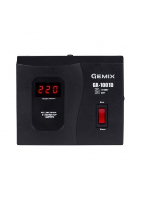 Стабілізатор напруги Gemix GMX-1001D, 700Вт, релейний, стрілочний