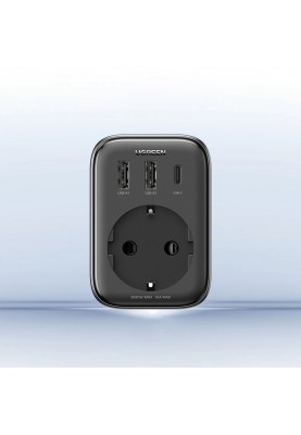 Зарядний пристрій 3xUSB 30W Outlet Extender (2хUSB-A+USB-C) CD314 Ugreen