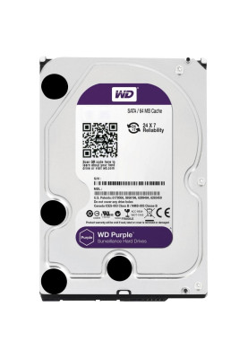 Жорсткий диск HDD 2000Gb, IntelliPower WD Purple, 64M, SATA III (WD20PURX)