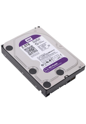 Жорсткий диск HDD 2000Gb, IntelliPower WD Purple, 64M, SATA III (WD20PURX)