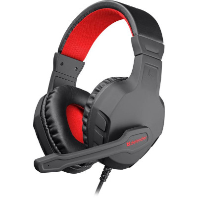Гарнітура Defender Cujo, 3,5мм, Black-Red Гарнітура Defender Cujo, 3,5мм, Black-Red