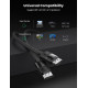 Кабель DisplayPort M - M V1.4 8K 2м Plastic Case Braided Cable DP114 чорний UGREEN