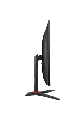 TFT 27" AOC Q27G2E/BK, QHD, VA, 155Гц, 1 мс, 2х HDMI, DP, чорний з червоним