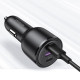 Автозарядка 3xUSB 69W (USB-C+USB-A) QC 3.0 Чорна (CD239) UGREEN