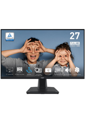 MSI 27" PRO MP275 FHD 1ms 120Hz 178/17 8 VGA/HDMI/DP/Mic/HP/колонки 2*3W