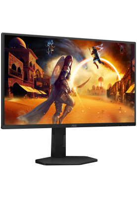 TFT 24.5" AOC 25G4SXU, Fast IPS, 300 Гц, 2xHDMI, DP, HAS, Pivot, чорно-сірий