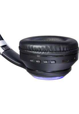 Гарнітура Defender FreeMotion B400 Bluetooth+3,5мм,гнучкий мікрофон, LED, Black