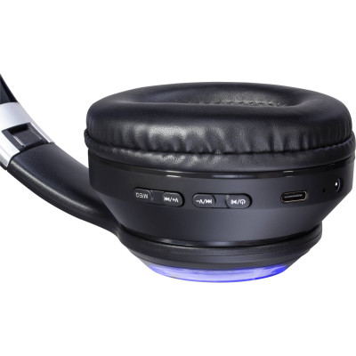 Гарнітура Defender FreeMotion B400 Bluetooth+3,5мм,гнучкий мікрофон, LED, Black