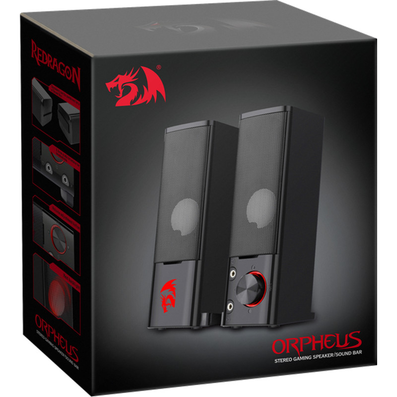 Акустична система 2.0 Redragon Orpheus 6Вт, USB