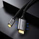 Кабель HDMI M - USB-C, 1.5m Male Cable Aluminum Shell UGREEN MM142 (Gray Black)