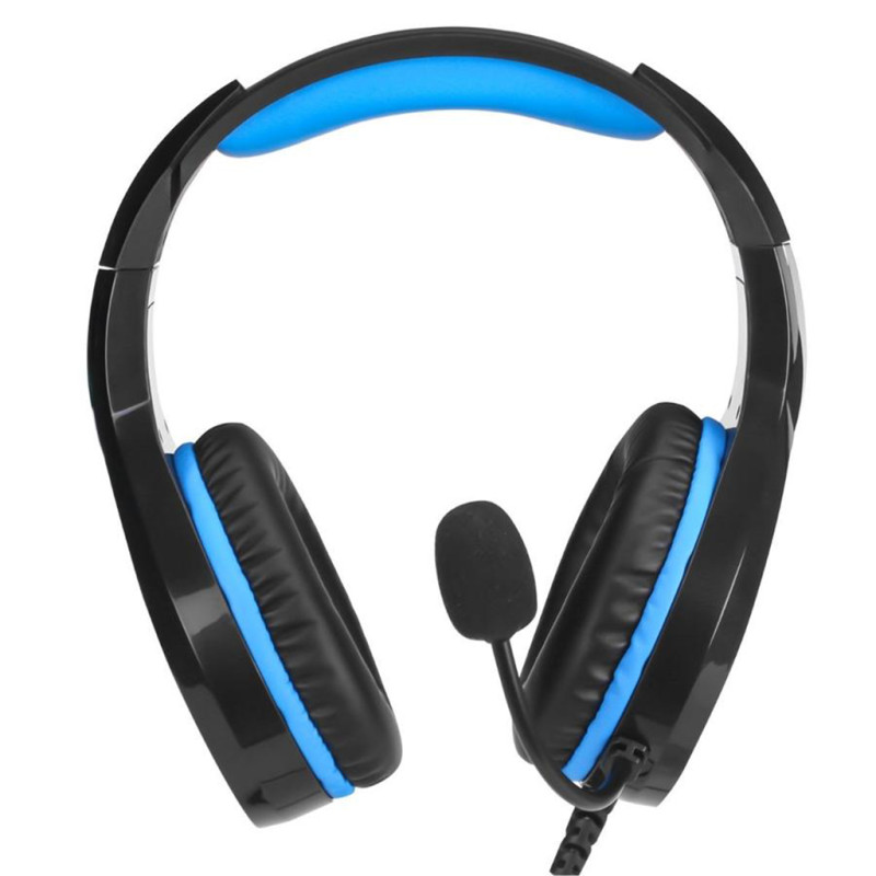 Навушники з мікрофоном HP DHE-8010 Gaming, Blue LED, Black