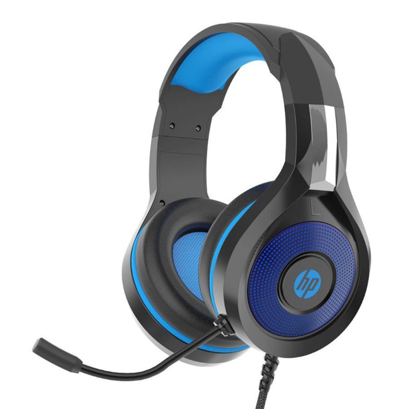 Навушники з мікрофоном HP DHE-8010 Gaming, Blue LED, Black
