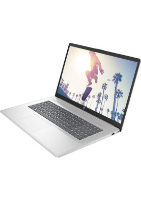 Ноутбук HP 17-cp2011ua 17.3" FHD IPS, 300n/Ryzen 3-7320U (4.1)/8Gb/SSD512Gb/Radeon/FPS/DOS/Сріблястий (A28QCEA)