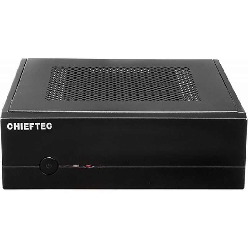 Корпус Chieftec COMPACT IX-01B-OP miniITX, без БЖ, SLIM FF