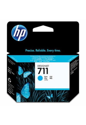 Картридж HP CZ130A No.711 DesignJet 120/520, Cyan