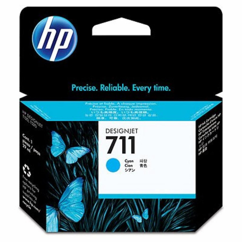 Картридж HP CZ130A No.711 DesignJet 120/520, Cyan