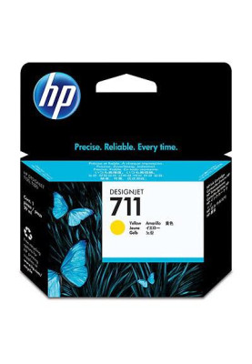 Картридж HP CZ132A No.711 DesignJet 120/520, Yellow