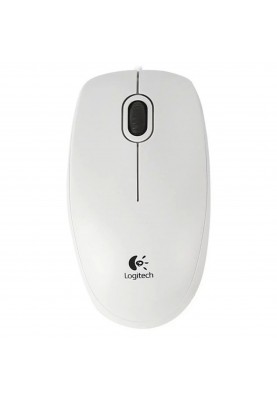 Мишка Logitech B100, 800 dpi, біла