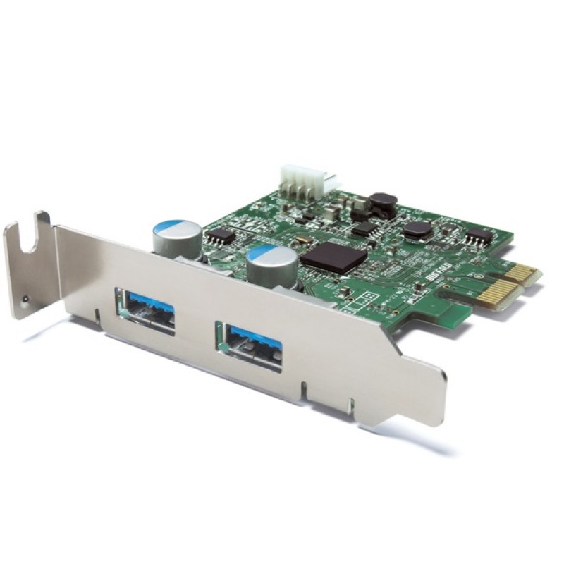PCI-E Контролер USB3.0 (2ext. Molex) Low Profil, NEC, RTL