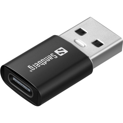 Провідний петличний мікрофон Streamer USB Clip USB-A/USB-C, кабель 3м, чорний