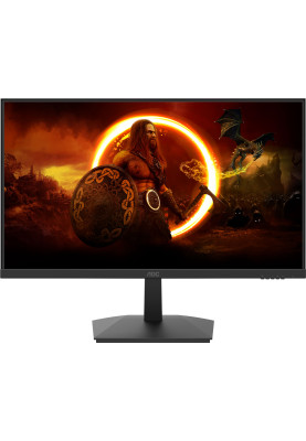 TFT 23.8" AOC 24G15N2, VA, 180Гц, 1мс, 2хHDMI, DP, чорний