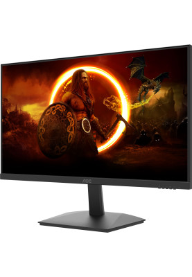 TFT 23.8" AOC 24G15N2, VA, 180Гц, 1мс, 2хHDMI, DP, чорний