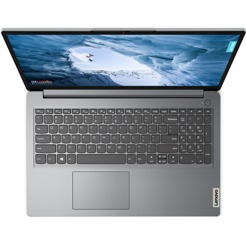 Ноутбук Lenovo IdeaPad 1 15.6"FHD IPS/i5-1235U/16/512/Intel HD/DOS/Cloud grey (82QD00JARA)