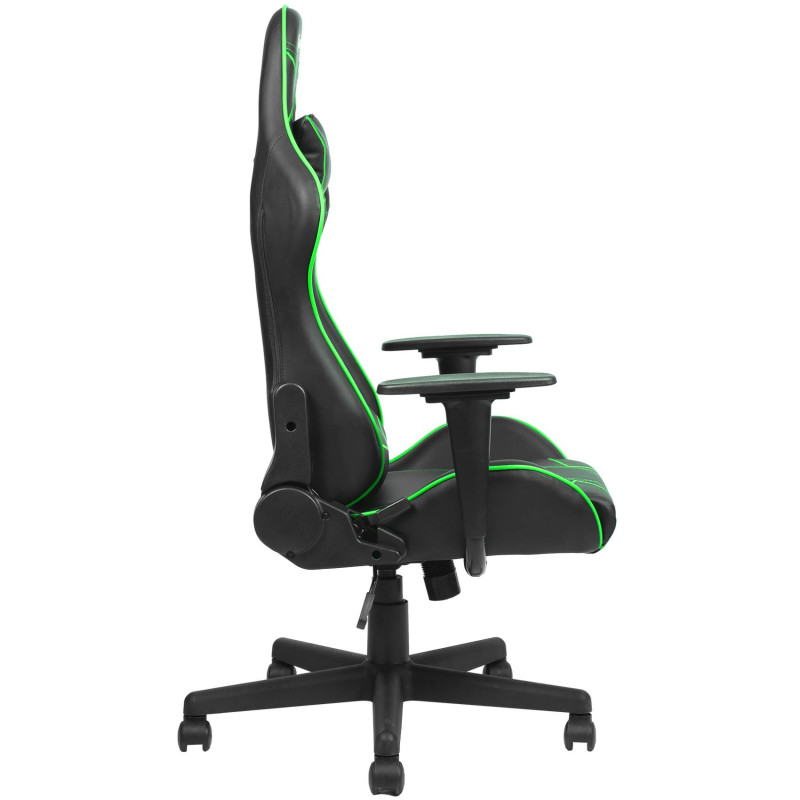Крісло ігрове XTRIKE ME Advanced Gaming Chair GC-909, 50мм, чорно-зелене