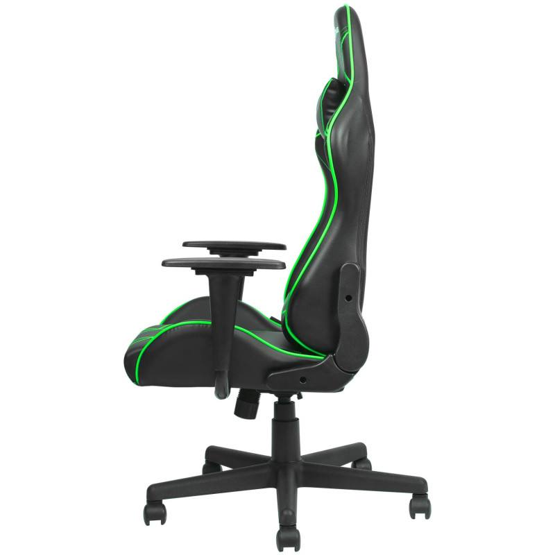 Крісло ігрове XTRIKE ME Advanced Gaming Chair GC-909, 50мм, чорно-зелене