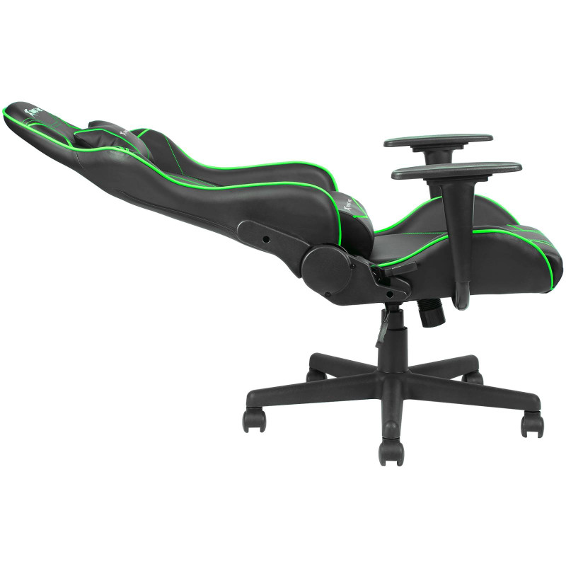 Крісло ігрове XTRIKE ME Advanced Gaming Chair GC-909, 50мм, чорно-зелене