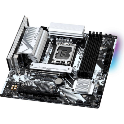 ASRock B760M PRO RS (1700/B760, 4*DDR5, 2xPCIex16, 4xSATAІІІ, 3xM.2, 2.5GLan, 7.1ch, mATX)