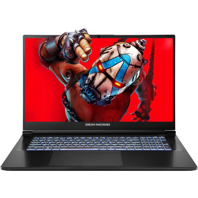 Ноутбук Dream Machines RX5070Ti-17UA21 17.3” QHD 240Hz, 300n/i9-14900HX/32 GB/SSD 1TB/RTX5070Ti/GLAN/DOS (RX5070Ti-17UA21)