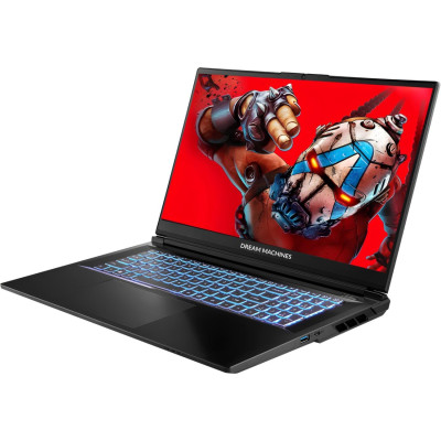 Ноутбук Dream Machines RX5070Ti-17UA21 17.3” QHD 240Hz, 300n/i9-14900HX/32 GB/SSD 1TB/RTX5070Ti/GLAN/DOS (RX5070Ti-17UA21)
