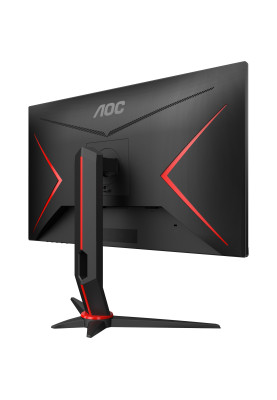 TFT 27" AOC 27G2ZN3/BK, VA, 280Гц, 0,5ms, HDMIx2, DP, HAS, Pivot, чорний з червоним